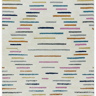 Asiatic London Ariana AR03 Harmony Boho Soft Scandi Design Multicolour Polypropylene Shaggy Moroccan Textured Rug
