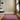 Origins Squared Tufted Berry Wool Geometric Textured Striped Rug - Small 80x150 cm (2'6"x5')