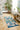 My Studio Tropical Pastel Palms Non-Slip Kitchen Home Entrance Runner Hall Rug in Multi Colours