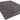 Asiatic London Axel AX07 Chevron Charcoal Polypropylene Textured Striped Scandi Rug