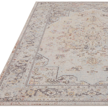 Flores Ester FR05 Traditional Classic Bordered Persian Floral Rug in Multi