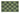 Checkerboard Green Washable Non-Slip Indoor Rug and Runner