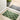 Checkerboard Green Washable Non-Slip Indoor Rug and Runner - Small 50 x 75 cm (2'x2'5")