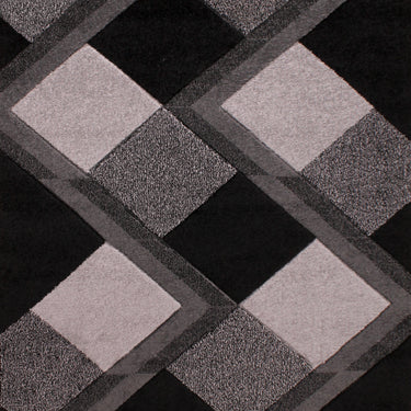Orbit Vector Modern Geometric Carved Rug Hallway Runner