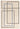 Reef Outline Modern Geometric Wool Rug in Blue, Terracotta and Khaki