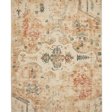 Traditional Modern Teepee Vintage Beige Multi Rug