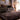 Chicago Shaggy Modern Plain Rug Hallway Runner Circle in Chocolate Brown - X-Large 200x290 cm (6'7"x9'6")