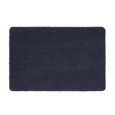 My French Navy Washable Non-Slip Soft Rug