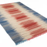 Consept Looms Fusion Knitted Fringed Bright Wool Traditional Geometric Textured Rug 200x290 cm