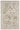 550AC Cream Beige Traditional Vintage Textured Bordered Hallway Runner Rug