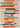 City CIT2339 Scandi Painted Stripes Orange Multicolour Washable Jute Polypropylene Abstract Rug