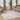 Glitz GLZ04 Framed Silky Ivory Multi By Abstract Geometric Textured Rug