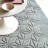 Starburst Hand Made Wool Silver Rug - Medium 120x170 cm (4'x5'6")