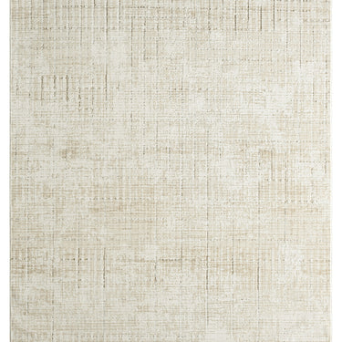 Grand Street GRN02 Silky Ivory Beige By Abstract Textured Modern Rug