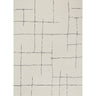Freud Modern High Pile Skandi Black, Charcoal & Ivory Rug - Design FEU2300 - Large Plus 160x213 cm (5'3'' x 7')