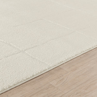 Freud Modern High Pile Ivory Rug