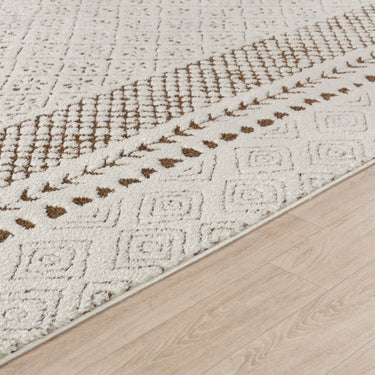 Freud Modern High Pile Brown Rug
