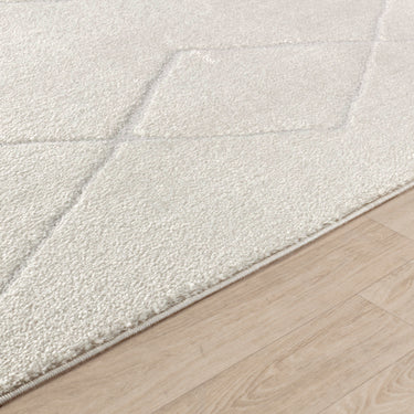 Freud Modern High Pile Ivory Rug