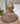 URCO Luxe Faux Fur Super Beige Shaggy Textured Plain Rug - Circle 133x133 cm (4'5"x4'5")