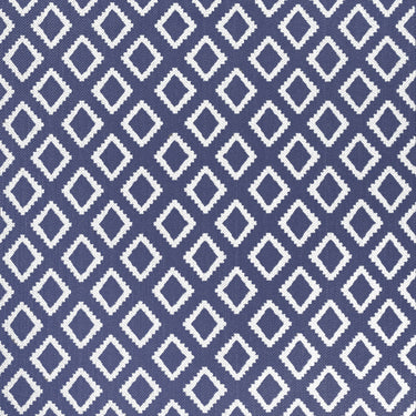 Terrace Diamond Modern Geometric Indoor Outdoor Rug in Navy, Gold, Terracotta, Grey, Red and Teal