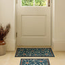 My Pattern Washable Non-Slip Floral Boho Doormat - Small 50 x 75 cm (2'x2'5")