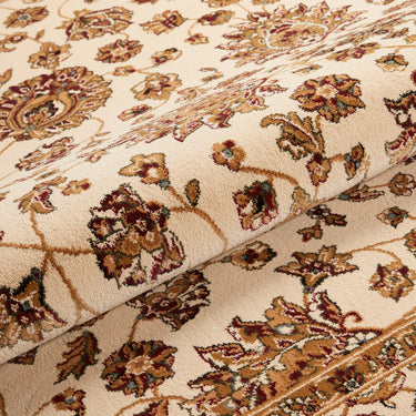 Consept Looms Grand Heritage GH102 Million Point Classic Cream Polypropylene Persian Oriental Traditional Rug