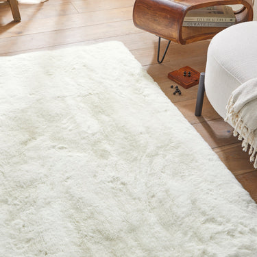 Consept Looms Heavenly Super Deep Pile HEA101 Polar White Shaggy Textured Modern Rug