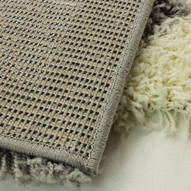 Nordic Taurus Zig-Zag Pattern Grey x5 Polypropylene Shaggy Textured Rug 80x150 cm