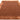 Ascot Modern Plain Hand Woven Wool Viscose Bordered Rust Brown Rug