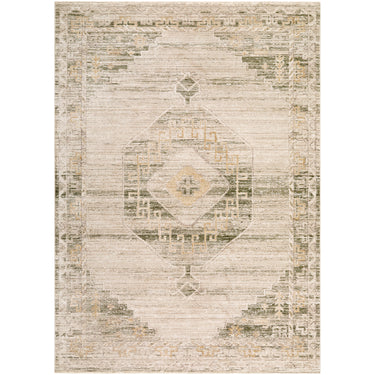 Fifth Avenue Vintage Traditional Green Rug