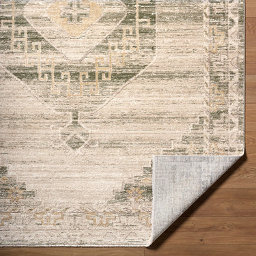 Fifth Avenue Vintage Traditional Green Rug