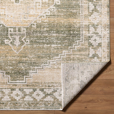 Fifth Avenue Vintage Traditional Green Rug
