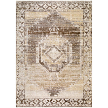Fifth Avenue Vintage Traditional Taupe Rug