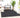 Fivelands Shaggy Solid Color Grey & Charcoal Rug