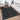Fivelands Shaggy Solid Color Grey & Charcoal Rug