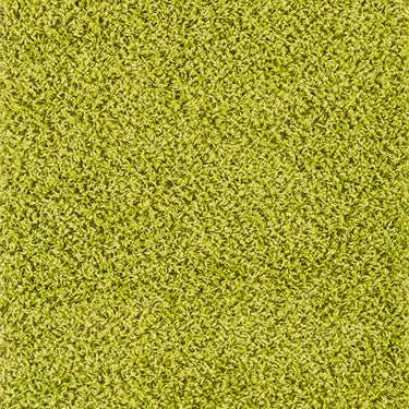 Fivelands Solid Color Plush Soft Pile Green Rug