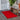 Fivelands Solid Color Plush Soft Pile Shaggy Red Rug
