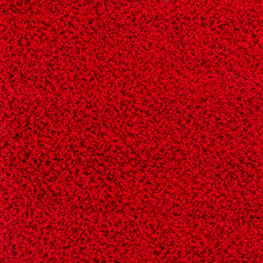 Fivelands Solid Color Plush Soft Pile Red Rug