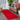 Fivelands Solid Color Plush Soft Pile Shaggy Red Rug