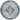 Floransa Vintage Traditional Boho Runner Oriental Blue, Navy & Light Beige Rug - Round 160x160 cm (5'3'' x 5'3'')