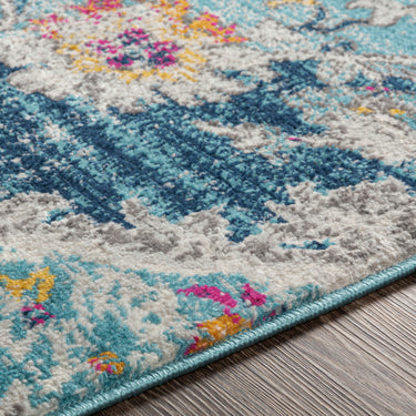 Floransa Vintage Traditional Boho Runner Blue