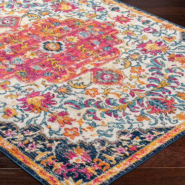 Floransa Vintage Traditional Boho Runner Pink