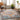 Floransa Vintage Traditional Boho Runner Oriental Blue, Burnt Orange & Mustard Rug