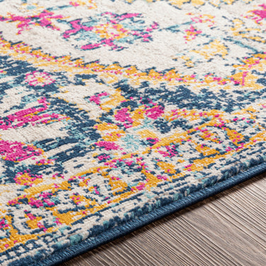Floransa Vintage Traditional Boho Runner Blue