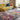 Floransa Abstract Marble Runner Modern Yellow, Fuchsia & Mustard Rug