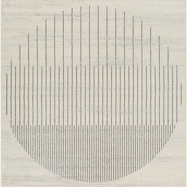 Floransa Geometric Modern Ivory Rug