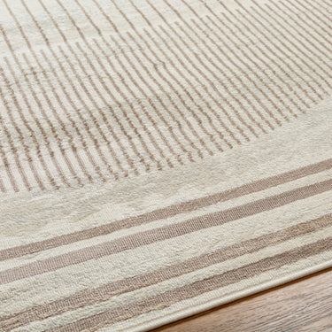 Floransa Geometric Modern Runner Brown