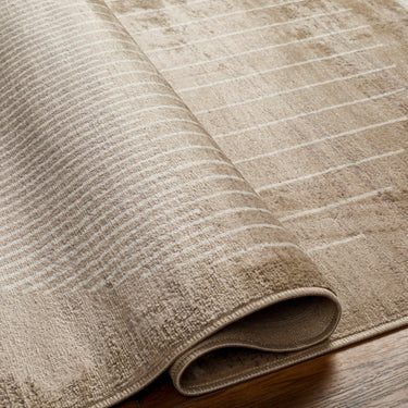 Floransa Geometric Modern Runner Brown