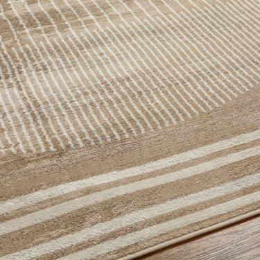 Floransa Geometric Modern Runner Brown
