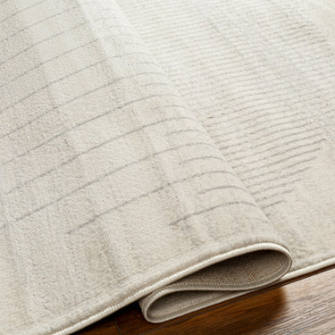 Floransa Geometric Modern Grey Rug